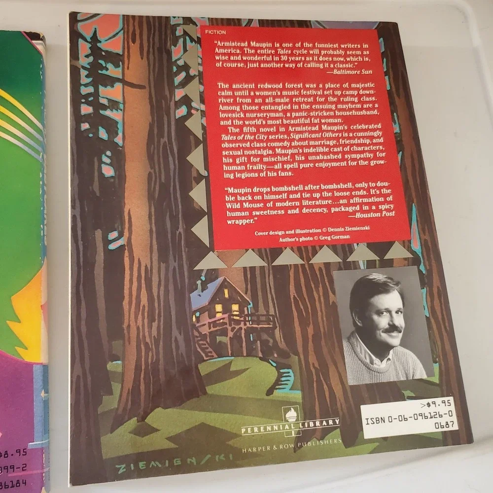 Armistead Maupin Tales of the City 4 Book Lot Vintage Paperbacks Harper Colophon